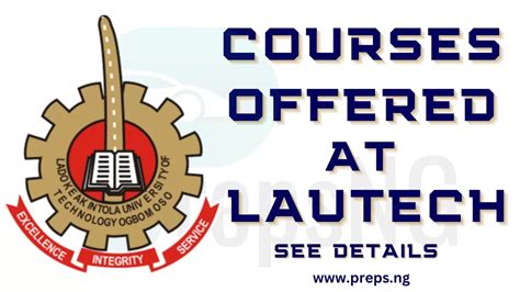 courses offered in lautech