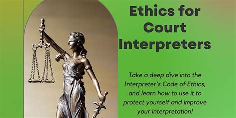 Court Interpreter Code Of Ethics