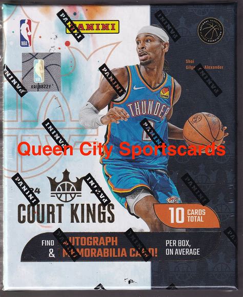 201819 Panini NBA Basketball Court Kings Hobby Box Diggaz Trading Cards