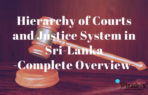 court system in sri lanka