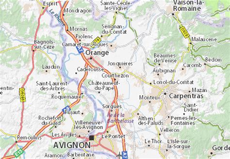 Carte de Courthézon