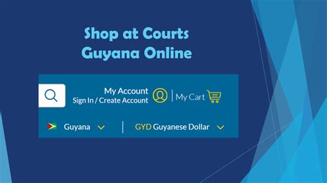 courts guyana pay account online
