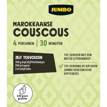 Couscous Jumbo Verspakket