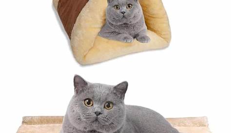 Coussin Panier Chauffant Chat Gris Leroy Merlin