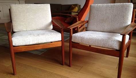 Coussin Fauteuil Scandinave Intégré SINAI Lot De 2