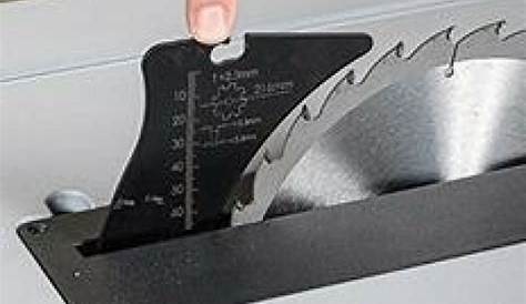 Couteau Diviseur Scie Circulaire Table WOLFCRAFT Pour Master Cut 2500, Diam.160