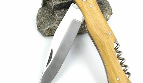 Ce couteau pliant 584912 Herbertz manche en bois 12 cm