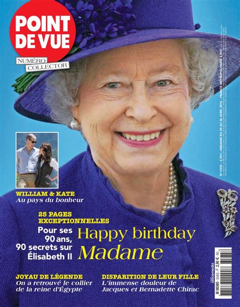 Élisabeth II, une reine en couverture de Point de Vue depuis 70 ans Point de Vue