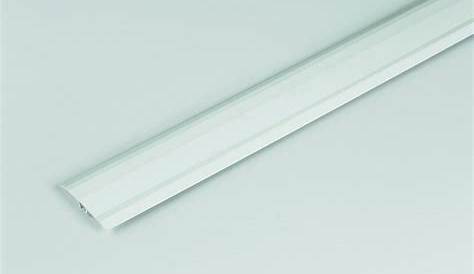 Couvre Joints Plat PVC Blanc avec Clips 50mm