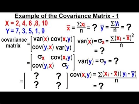 covariance matrix example