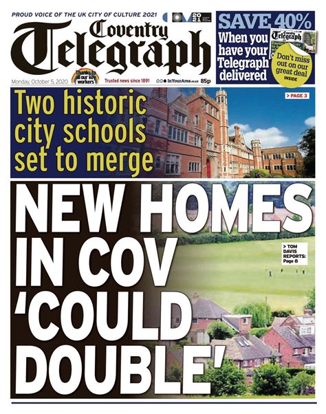 coventry evening telegraph latest news