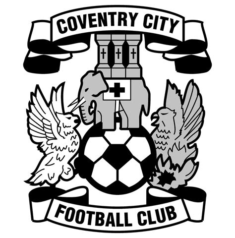 coventry football logo black and white