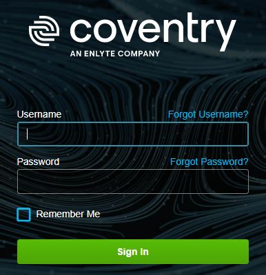 coventry provider log in