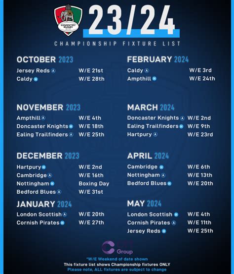 coventry rugby fixtures 2023/24