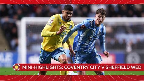 coventry v sheffield united highlights