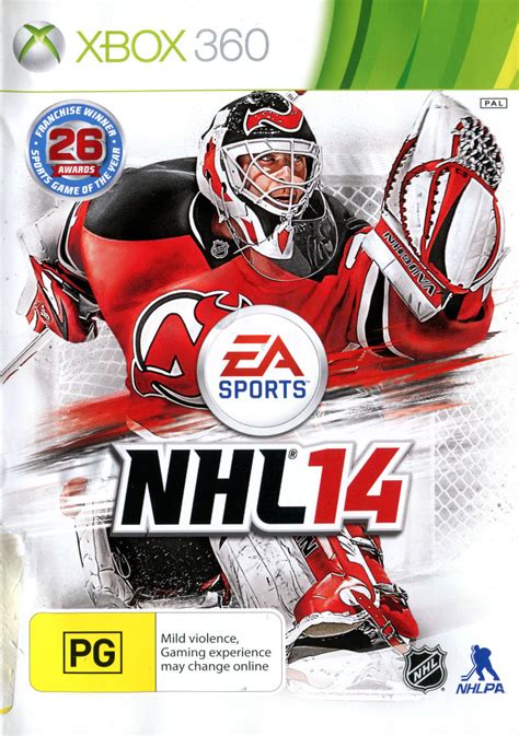 cover for nhl 14