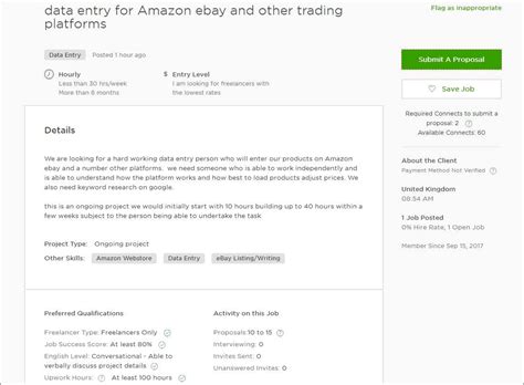 Sample Cover Letter Upwork Data Entry / Upwork cover letter for data