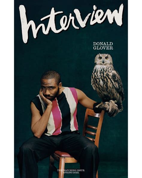 cover of interview magazine