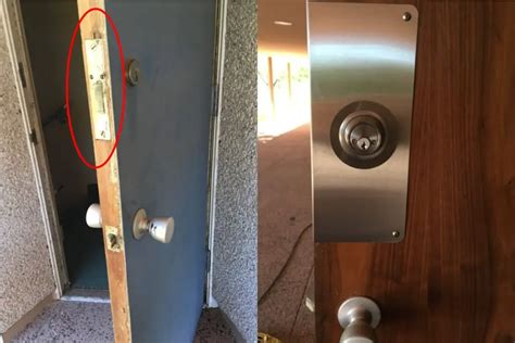 cover up hole where door handle keyhole
