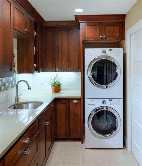 cover washer and dryer in kitchen