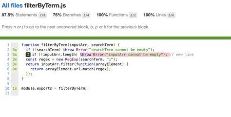 Coverage Report dengan JavaScript Jest