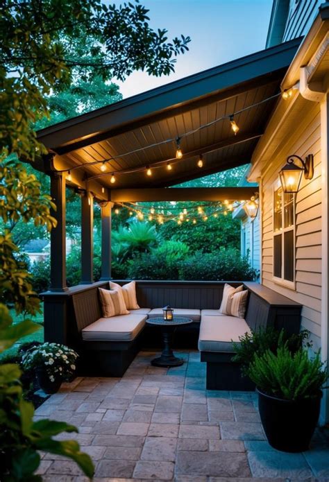 Backyard Roofed Patio / Perth Timber Patios Pergolas Alfrescos Decking