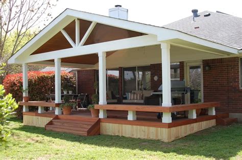 covered patio deck ideas