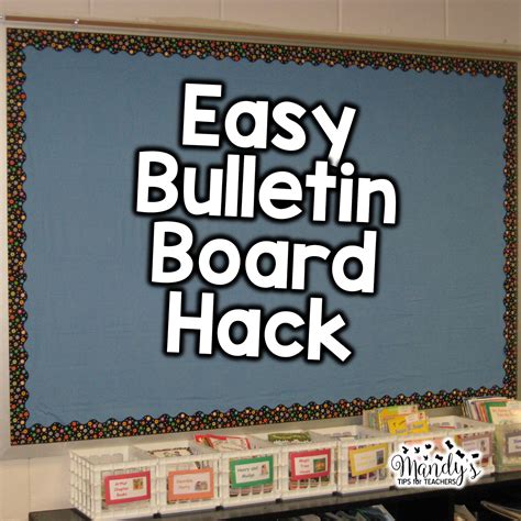 Covering A Bulletin Board With Paper Is An Example Of