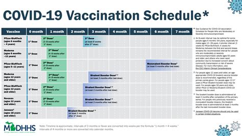 covid 19 vaccine schedule adults