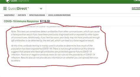 Covid Antibody Test Quest Code