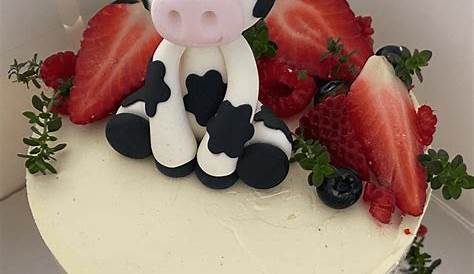 Cow cake! Cow cakes, Cute birthday cakes, Cow birthday cake