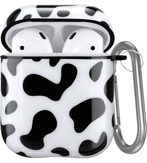 Cow print hard AirPods case for generation 1&2 and pro Etsy
