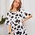 cow print clothing women