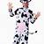 cow print costume