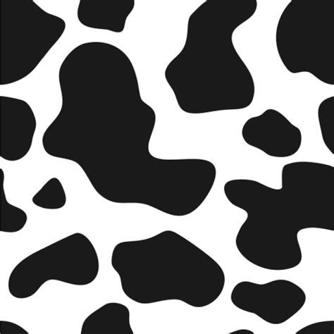 Cow print seamless repeat digital pattern repeat for fabric Etsy