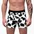 cow print underwear