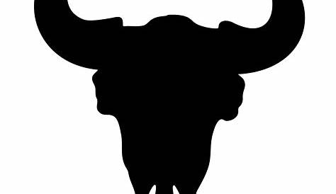 Carved Cow Skull // XL Horns - Tribal #2 – Skull Bliss