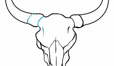 Cow Skull Coloring Pages