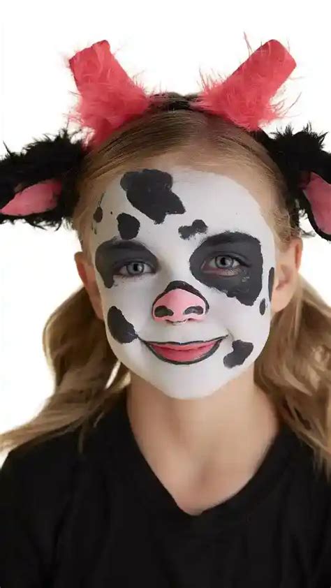 Cow Face Paint