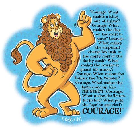 cowardly lion courage speech