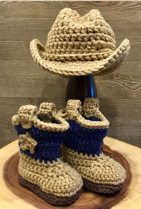 cowboy boots crochet