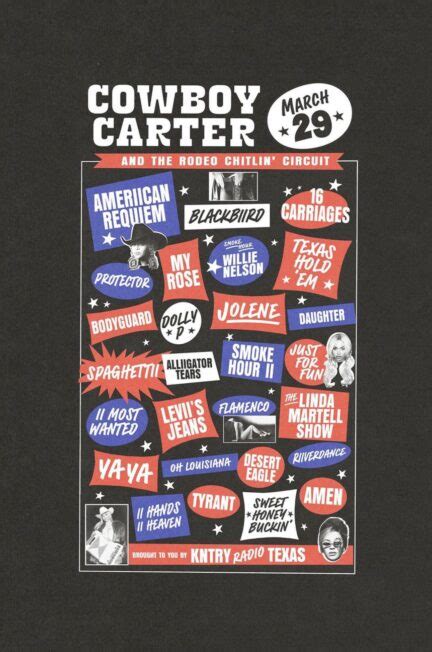 cowboy carter track list