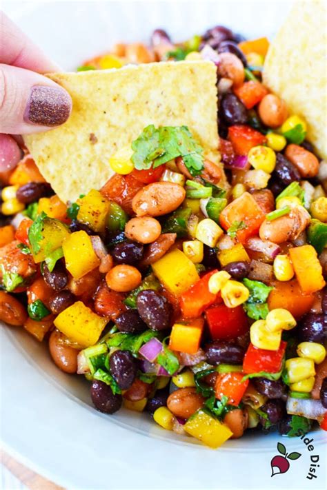 cowboy caviar bean dip