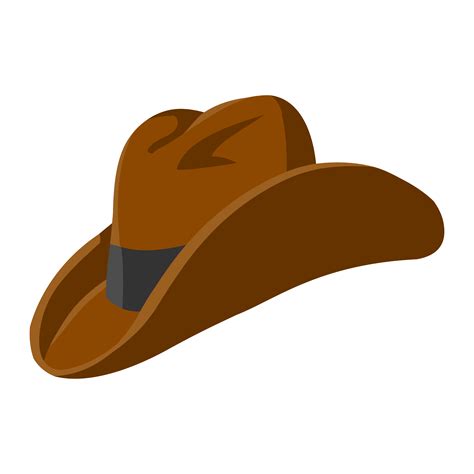 cowboy hat cartoon clipart