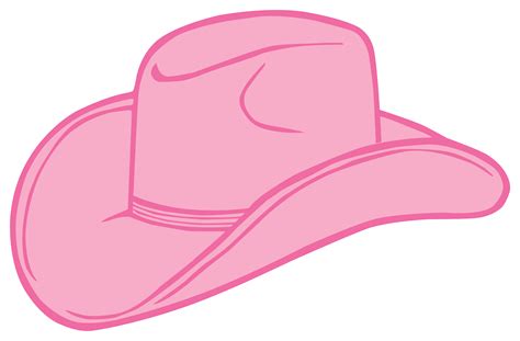 cowboy hat png pink