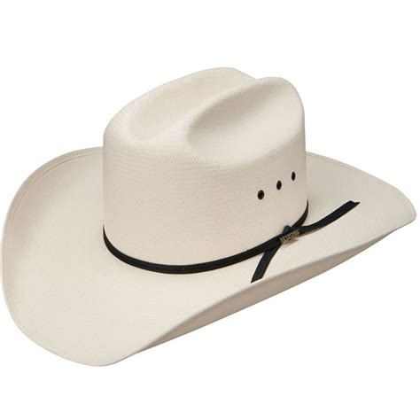 cowboy hat with smaller brim