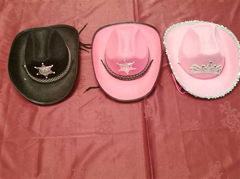 Cowboyhut, schwarz, Gr. 57 cm