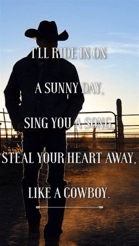 cowboy love song lyrics