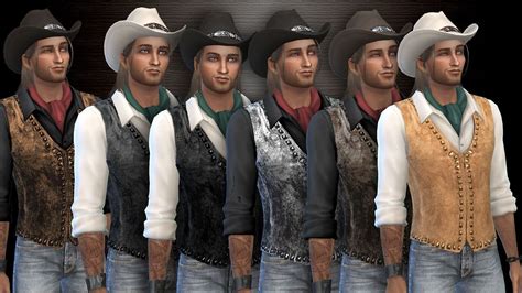 cowboy outfit sims 4 cc