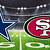 cowboys at the 49ers is this live or a replay